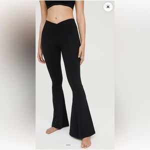 Aerie Offline Flare Leggings Black